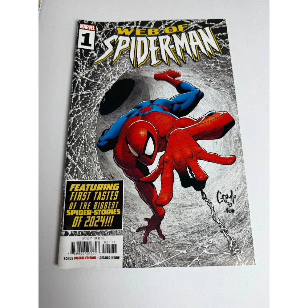 Web of Spider-Man‎ 1 Marvel Comics 2024 Greg Capullo Cover A First Print 1st Ed